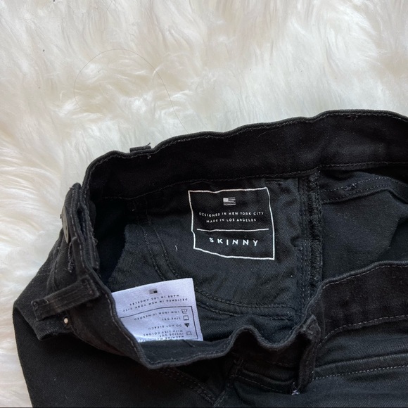 AYR Black Skinny Jeans Size 25 x 26 - Picture 8 of 10